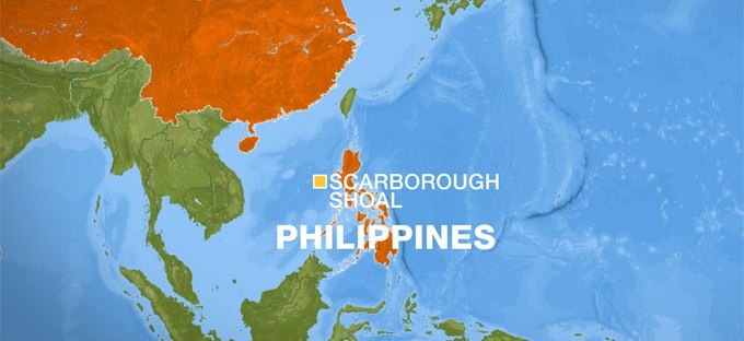 CHINESE TERRITORIAL DISPUTES***********************************4) china- Philippines dispute**china Involved in a dispute with the Philippines over Scarborough Shoal.** tensions between China and the Philippines in 2012