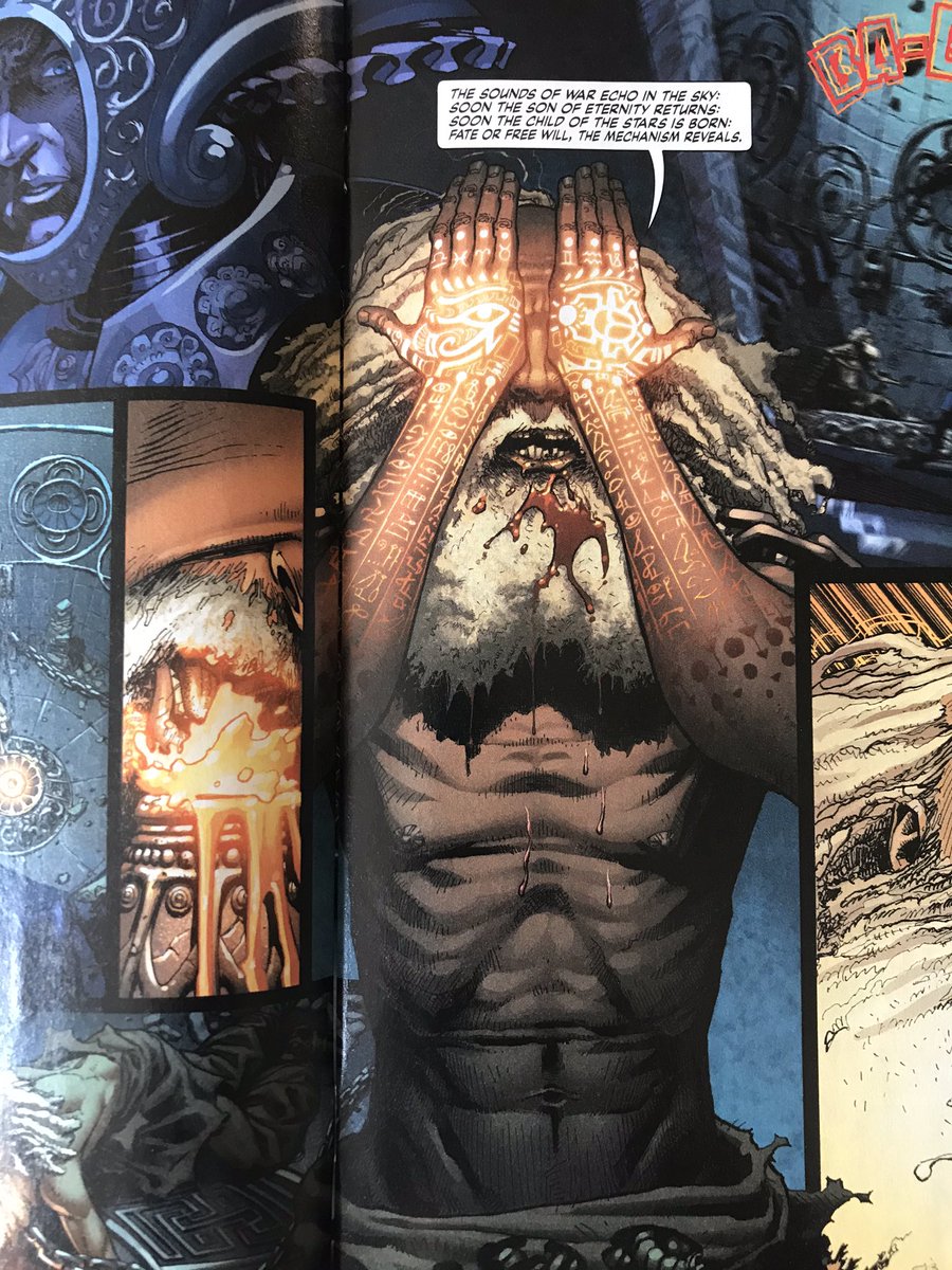 And issue two does not rest on its laurel. I’m finding a joy in reading each issue carefully, and then re-reading it straight after. It feels so dense it’s worth it. And Weaver is phenomenal here, but look at the moods Christina Strain is so deftly creating too. Amazing stuff.