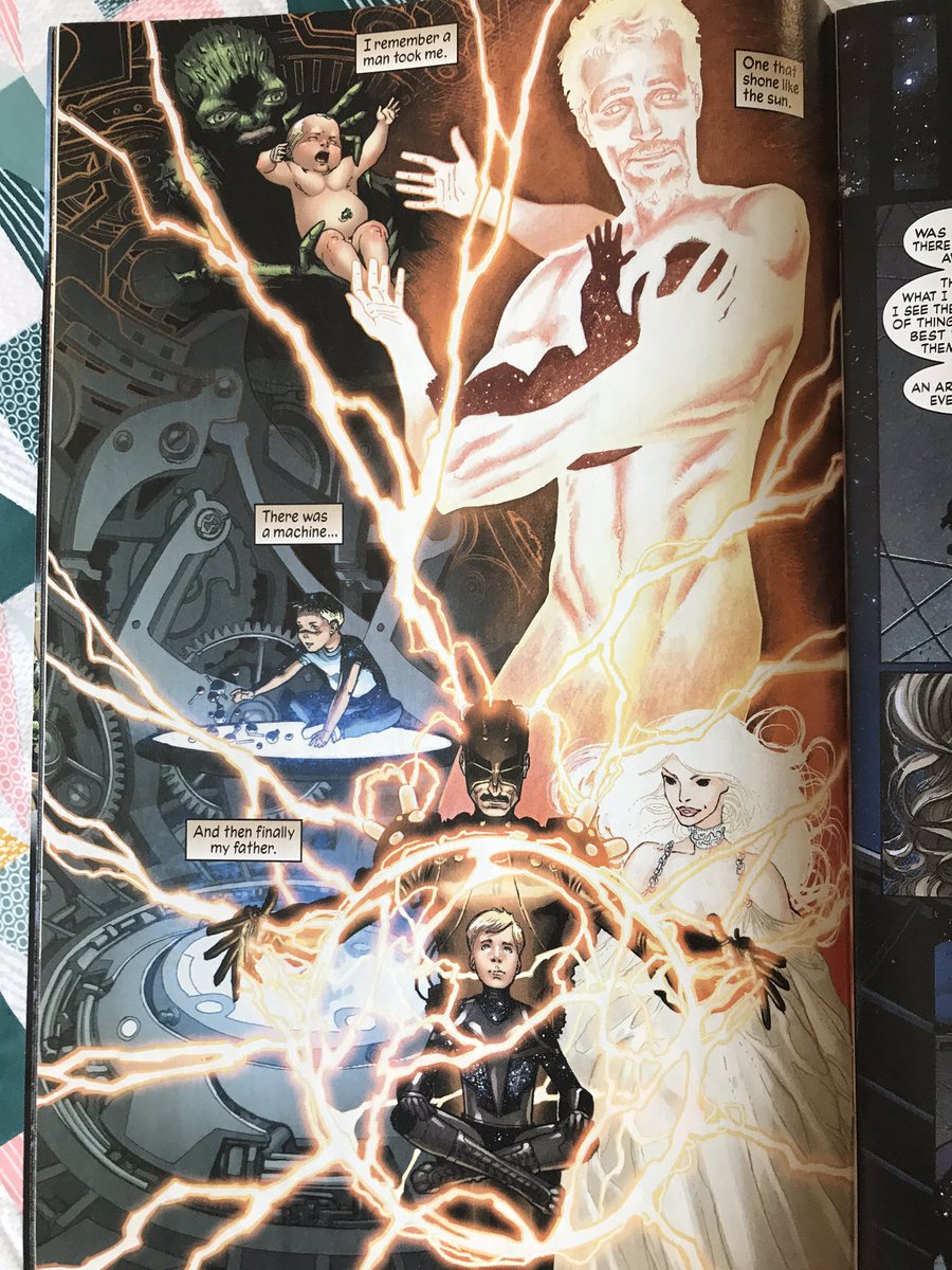 And issue two does not rest on its laurel. I’m finding a joy in reading each issue carefully, and then re-reading it straight after. It feels so dense it’s worth it. And Weaver is phenomenal here, but look at the moods Christina Strain is so deftly creating too. Amazing stuff.