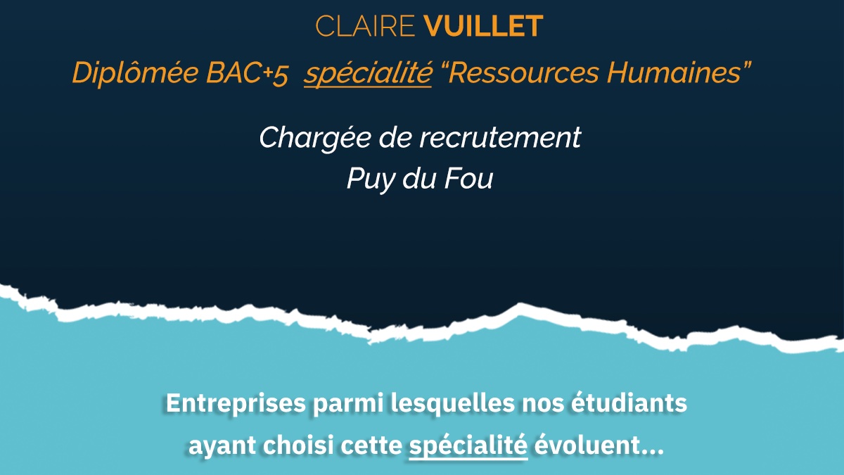 Notre formation est un véritable tremplin vers le monde professionnel.
Avec 7 choix de spécialisations en Bac+5, nos élèves ont la possibilité de trouver la place qui compte pour eux, à des postes qui leur plaisent, dans des entreprises très variées.
--
#BusinessForGood