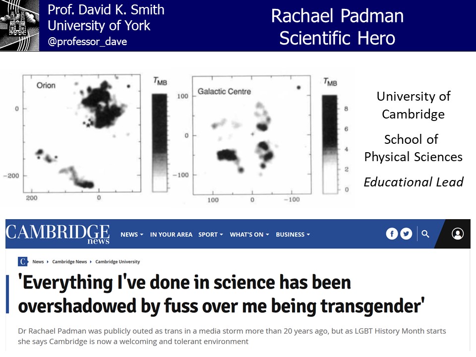 Her research focussed on astronomical imaging, but her huge contribution has been as the Educational Lead in Cambridge's School of Physical Sciences. Her students consider her a brilliant teacher and an empathetic tutor.