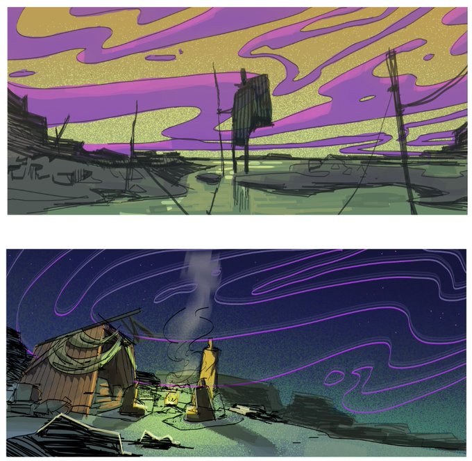 Thumbnail sketches 