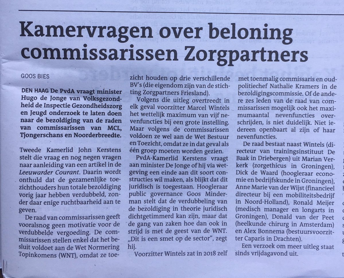 Beloning en Bonussen.
Wordt het ondertussen geen tijd om een ministerie op te richten om dit nu eindelijk eens goed aan te pakken. Anders blijven deze “graaiers”maar graaien uit “onze” portemonnee.