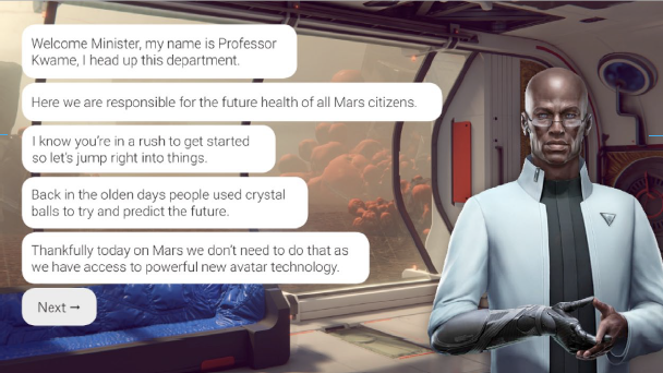 shift_org's tweet photo. How do you find out what young people think about their health &amp; care data being used &amp; shared? Build an online social game! 🎮👾🖥️⚡️ It leads players through different choices around future data sharing scenarios. Developed w/ @nesta_uk &amp; the Scottish Government #scotlandonmars https://t.co/mHRdxVwGRS