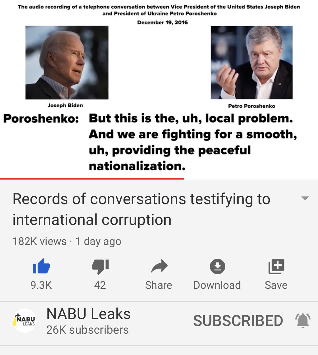 More from the 12/2016 convo with Poroshenko assuring his boss, Biden, that he’s doing his bidding. Not sure who Christine is but she’s going to call Poroshenko