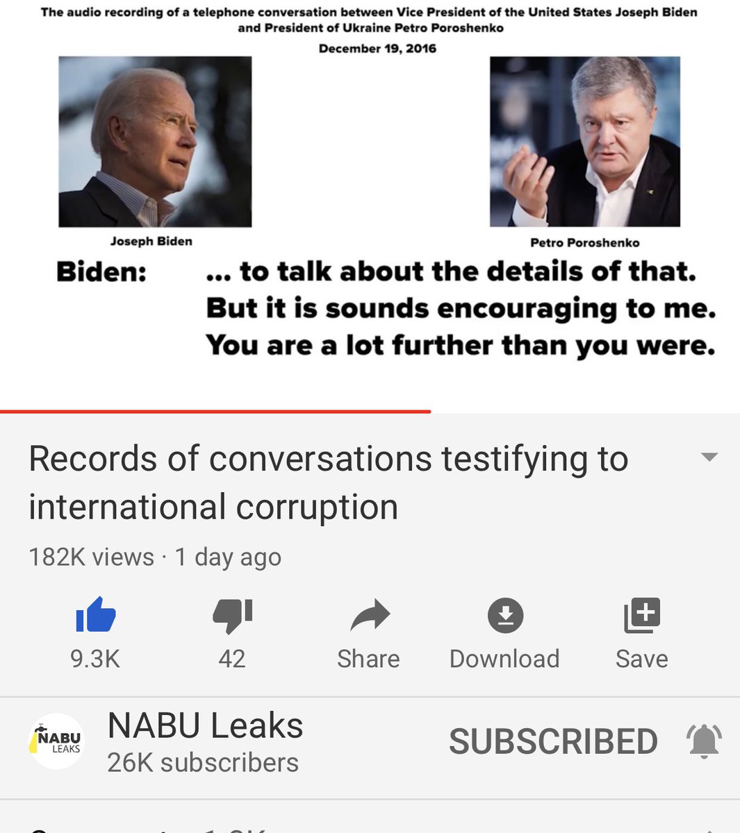 More from the 12/2016 convo with Poroshenko assuring his boss, Biden, that he’s doing his bidding. Not sure who Christine is but she’s going to call Poroshenko