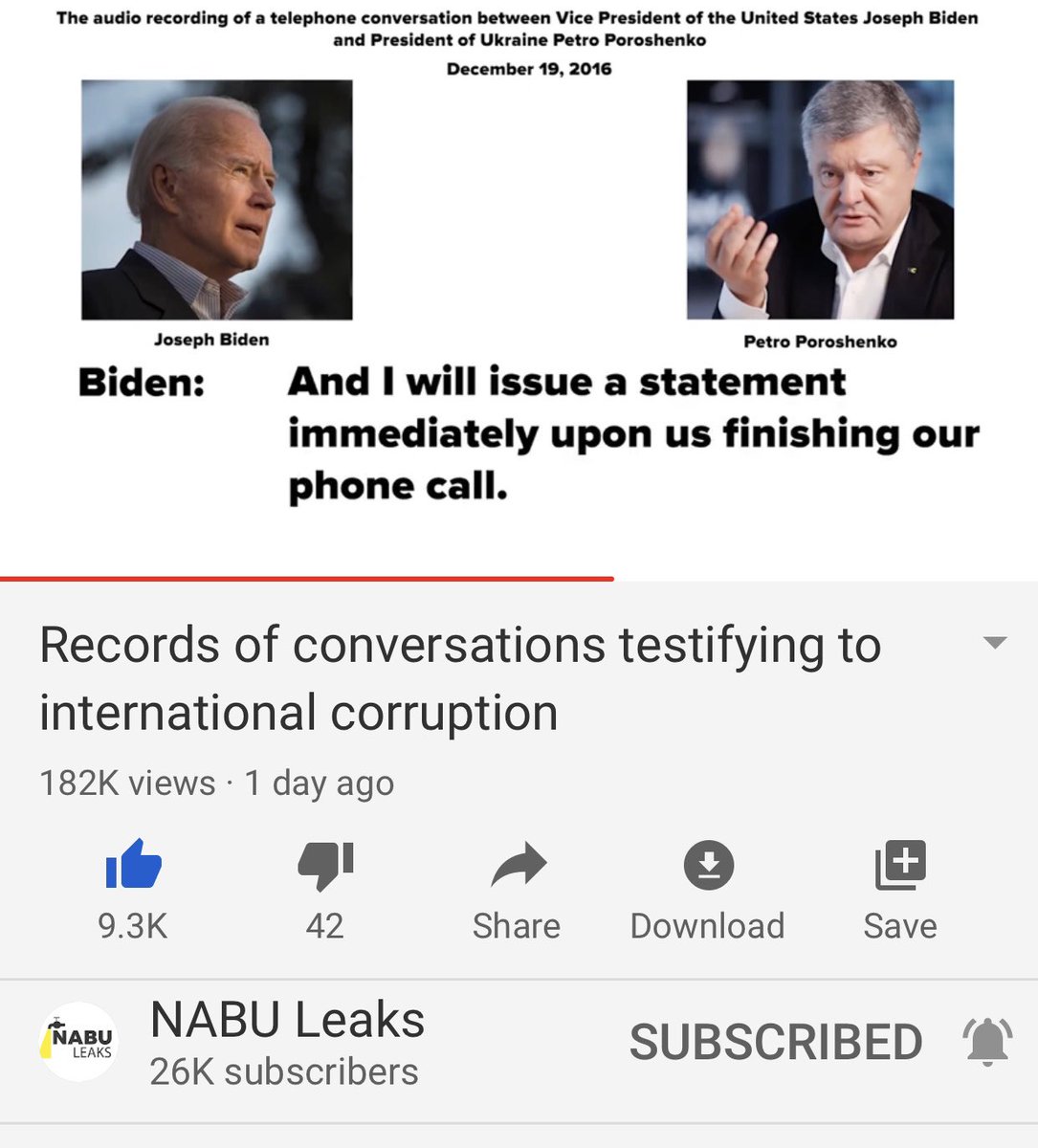 More from 12/2016 call and Biden assures Poroshenko he will have the loan from the US soon. And what a fkn idiot - the Dutches? JFC. They’re the Dutch or Danes. You’d think Biden would know this.