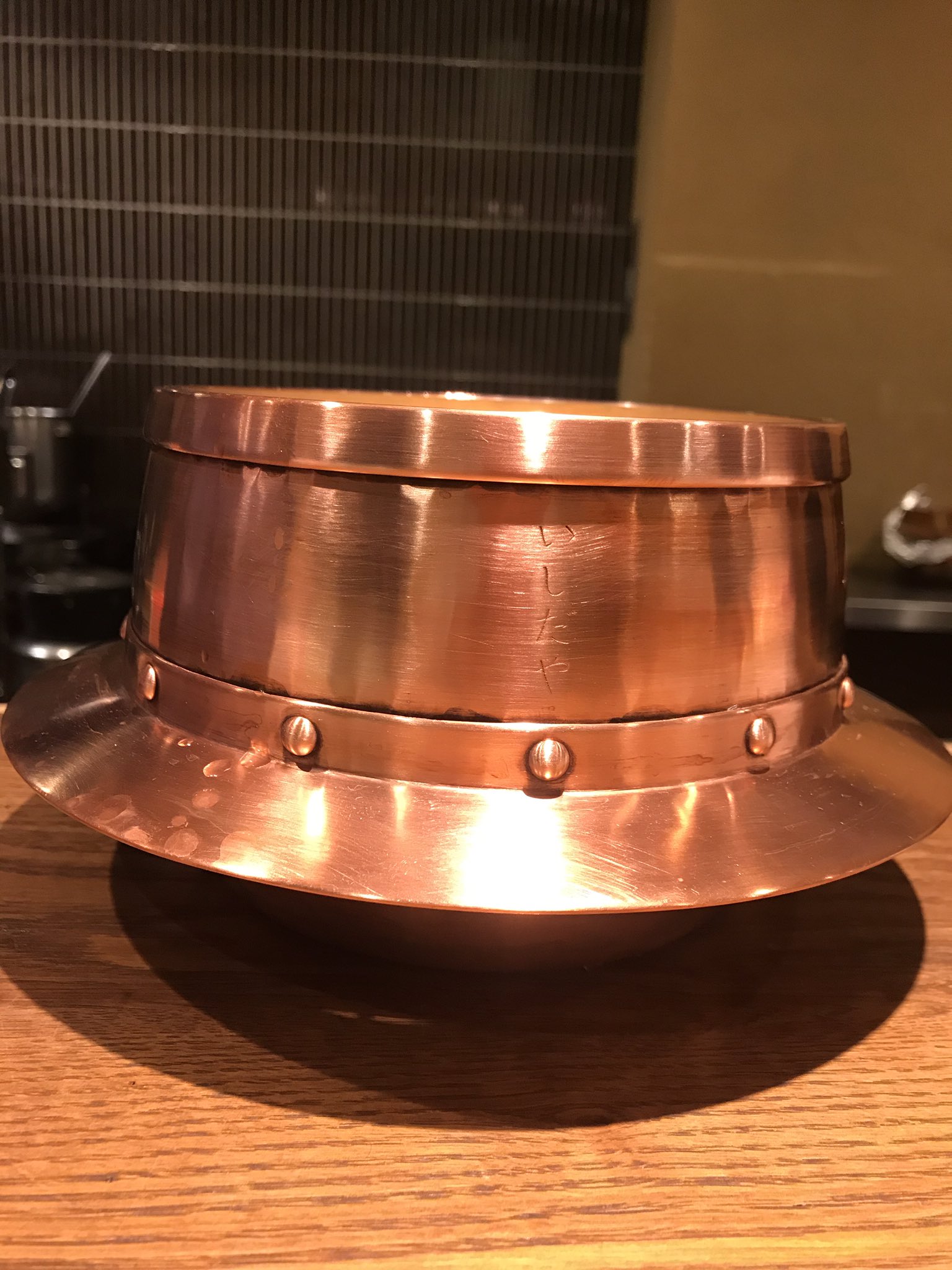 羽釜(銅製)