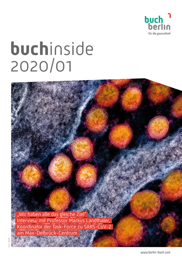 campusbuch's tweet photo. Die neue Ausgabe des #Standortjournal|s #buchinside ist erschienen: Erfahren Sie im Titelthema, wie das Max-Delbrück-Centrum #mdcberlin angesichts der #Pandemie Ressourcen für Projekte zu #SARS-CoV-2 bündelt. Titelfoto: NIAID.
https://t.co/JrrHwlh4hC https://t.co/lnFfTwVCrg