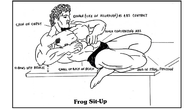 THE FROG 'SIT-UP'