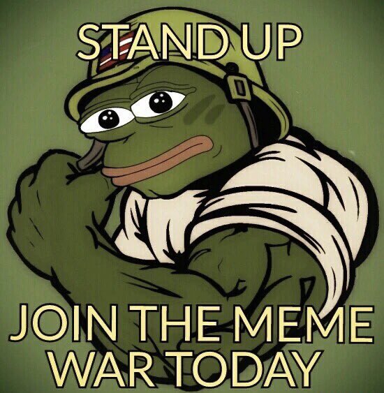 So when you have the above down and you are ready to  #TrustThePlan you will progress to PFC Pepe and be assigned your first unit! Good luck maggots!