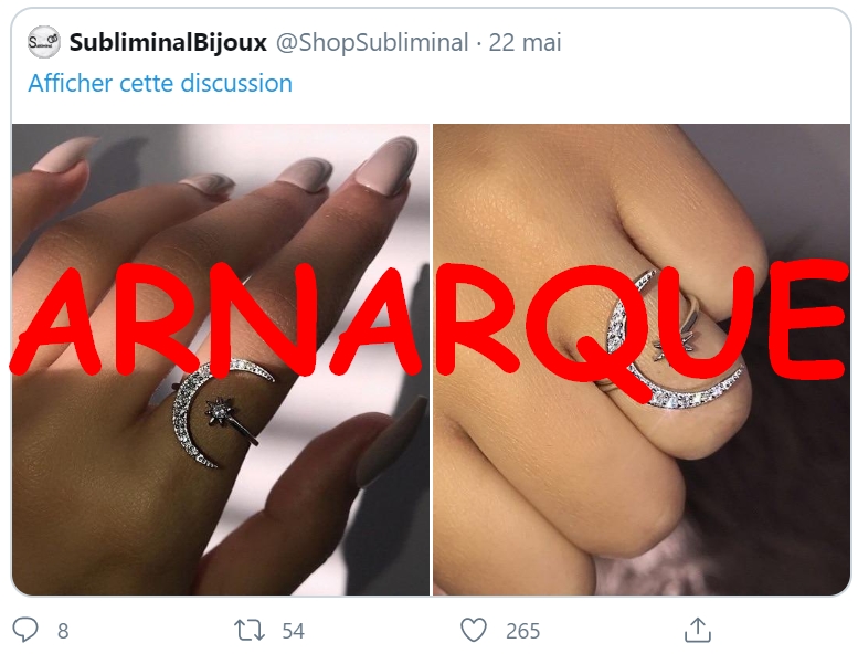 SubliminalShop's tweet image. ARNAQUE : Commande passée, colis jamais expédié. Après, ils vous bloquent sur les réseaux sociaux. Impossible de les contacter. Les photos proviennent des sites Wish et Aliexpress. C'est une FAUSSE boutique. ATTENTION !