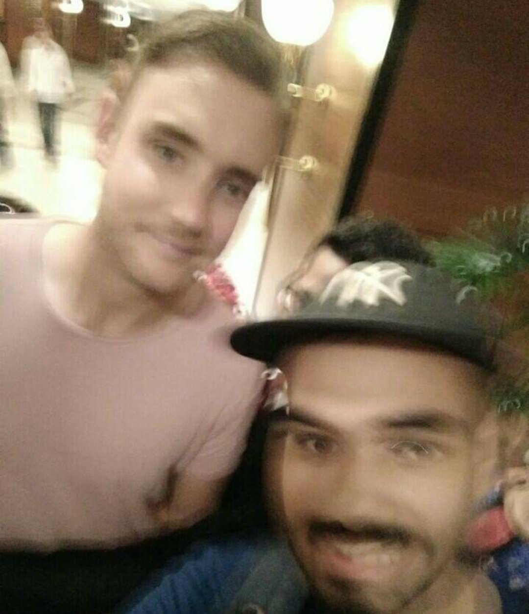 Happy birthday Stuart Broad!!

I know this is a blurred selfie. But then aise moments ki baat hi kuch aur hai   