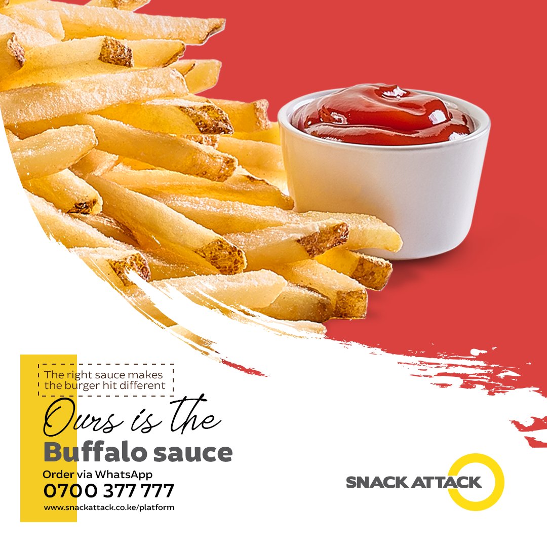 SnackAttackKe's tweet image. The right sauce makes the chips hit different. Ours is buffalo sauce, can't beat that combo! order your share of loaded today!
#snackattack #loadedchips #kenya #chicken #burgers #chips #fries #nairobi #sarit #delivery #food #hotdogs #potato
snackattack.co.ke