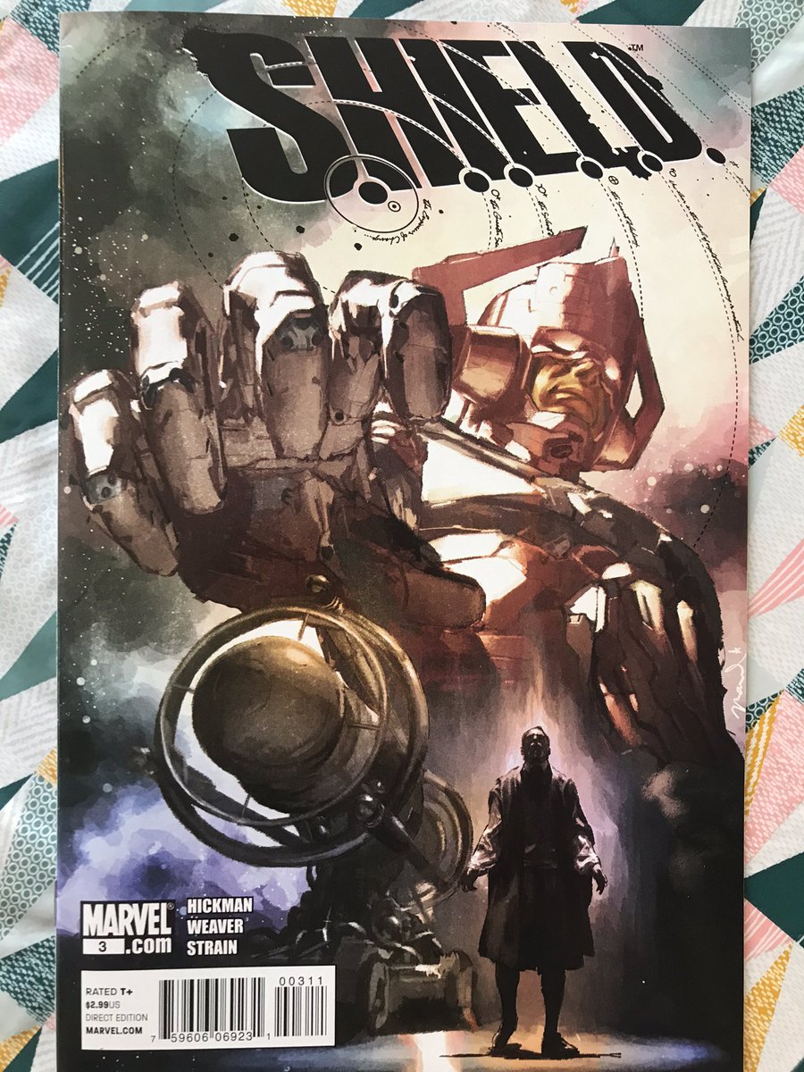 You start to feel the threads Hickman is deftly weaving come together here, he’s just starting to pull on them and the sensation as a reader is visceral!
