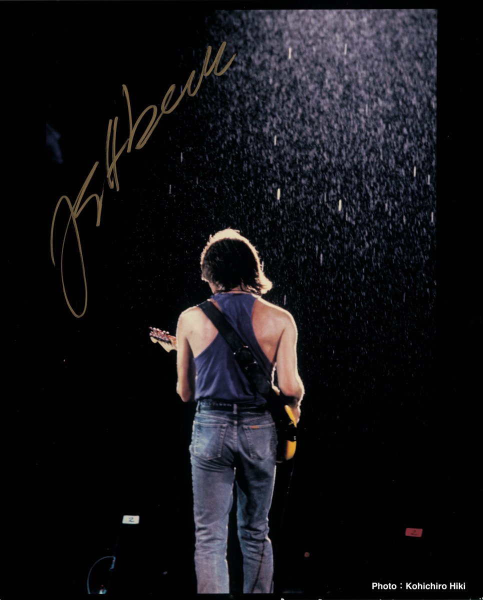 JEFF BECK（1989）】 本日は「ジェフ・ベック」の76歳の誕生日🎉 '89年