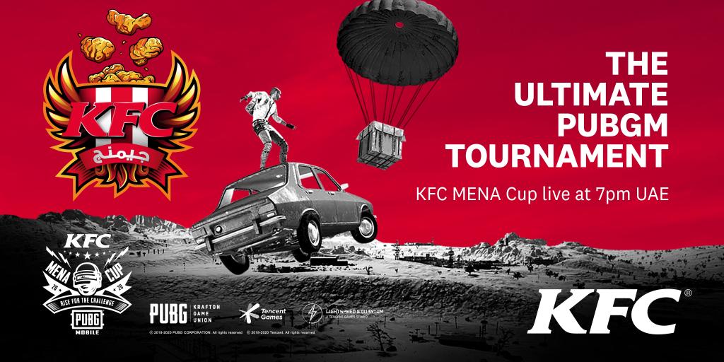 kfcarabia's tweet photo. Tune in to @kfc99me Youtube and facebook channels every Wednesday and Thursday @ 7pm UAE to watch the live stream of KFC MENA CUP with the best teams in region competing to win a prize pool of $20,000
#KFC99 #99Challenges #BucketUp #99HasBegun #KFCMENACUP https://t.co/MmKmyd4Gf7