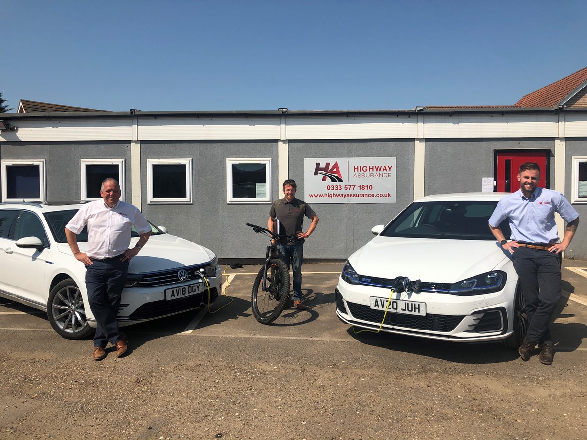 Happy Wednesday!

Here at Highway Assurance Ltd we are always looking for new ways to reduce our carbon footprint and be kinder to the environment 🌿🌿These hybrid electric cars and Simon's electric bike are the latest additions towards a greener future.