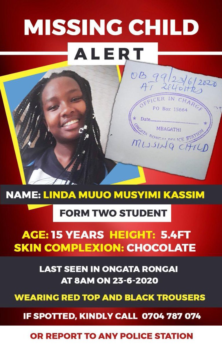 KenyanTraffic's tweet photo. Missing child   https://t.co/TWwymHjw2n via @ChrisWachira7 #KenyanTraffic