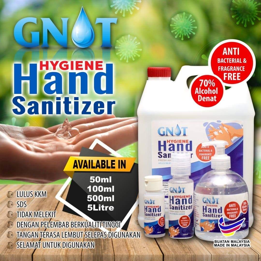 GNOT Hand Sanitizer!