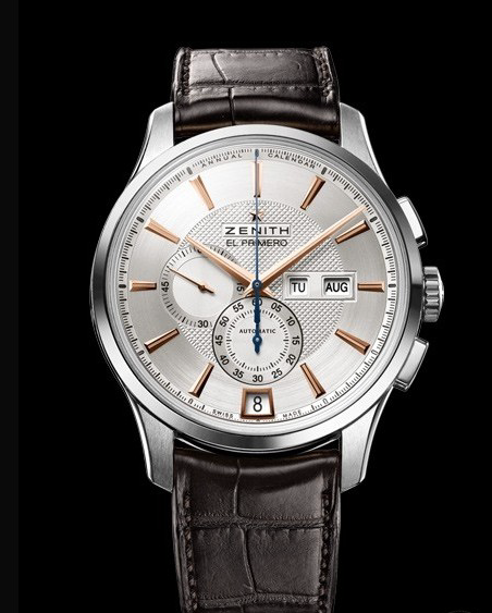 ZENITH EL PRIMERO CAPTAIN WINSOR CHRONOGRAPH ANNUAL CALENDAR REF. 03.2070.4054/02.C711 SELF-WINDING CAL. 4054 - swisstime.co/en/zenith-el-p…