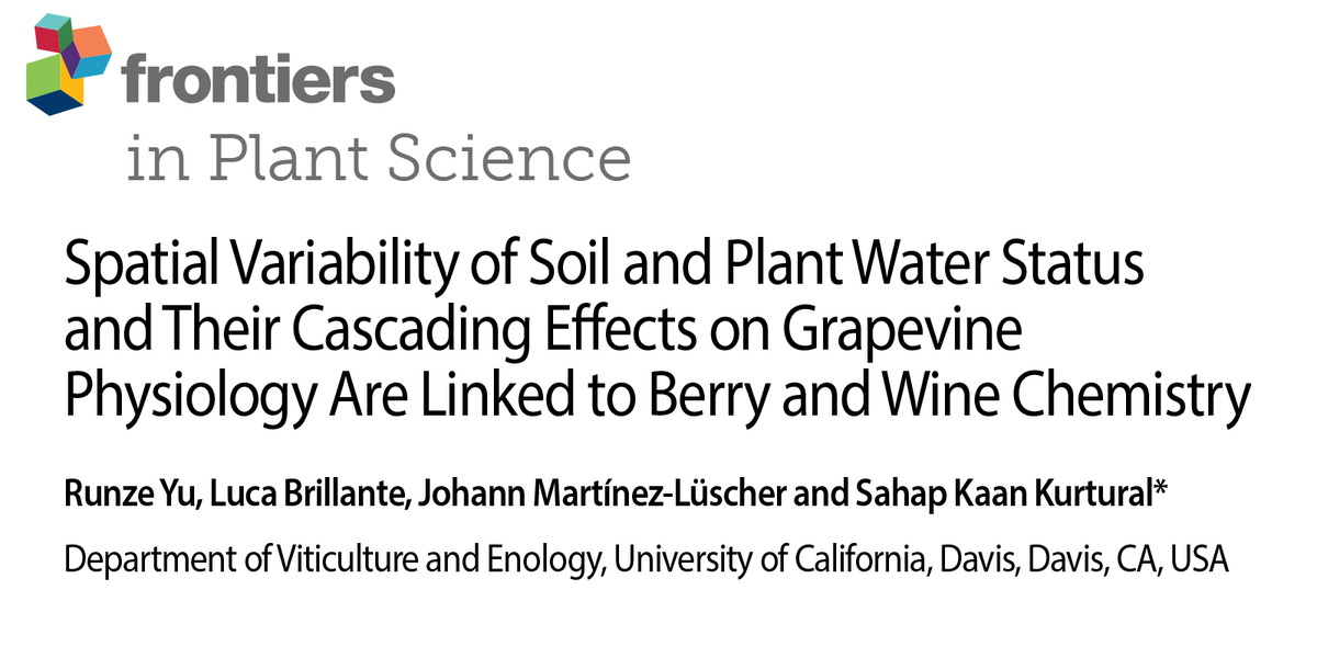 pp_systems's tweet photo. 2-year investigation: Takes more than a pandemic to slow this innovative team down. Well done! #viticulture #plantwaterstatus #soilec #spatialvariability https://t.co/4XUX72ed7o @kurtural @ucanr @UCDVEN @aleclevin @ucanrwater @UCDavisPlants @ucdavisCAES @grapetweets https://t.co/W8J1jQ1X8E