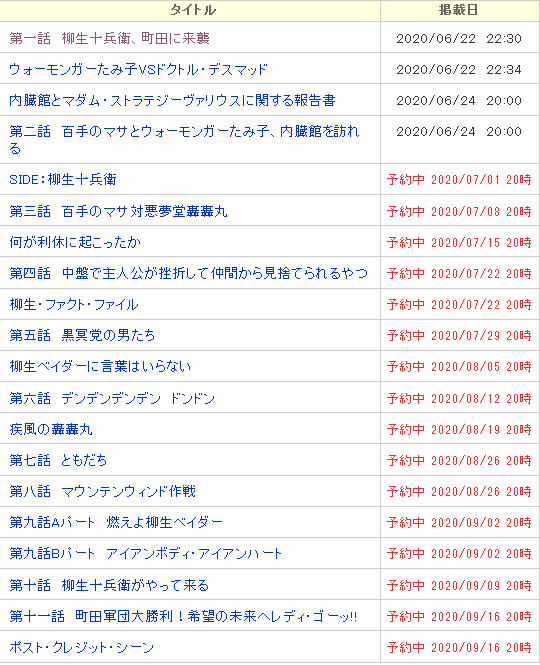 柳生ベイダー キャラクター設定議論スレ Part Min T ミント