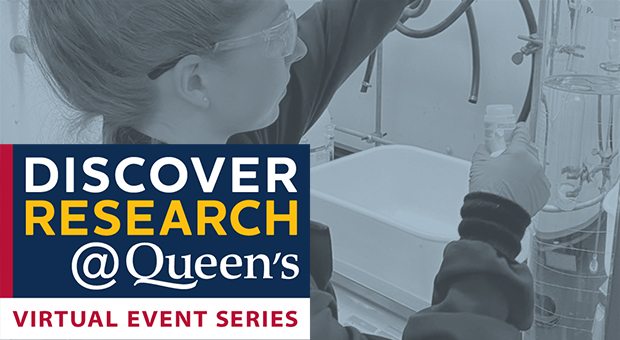 queensualumni's tweet photo. Join us today @ 11:30 am EDT to hear #queensu researchers discuss their experiences pivoting their expertise &amp; skills to develop innovative solutions to confront #COVID19 | #QueensuResearch | Register now https://t.co/J1wMkEhvtq https://t.co/BikPDDmBoB