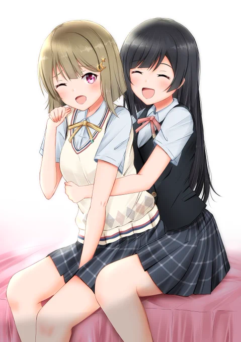 せつ菜ちゃんとかすみちゃん?️? 