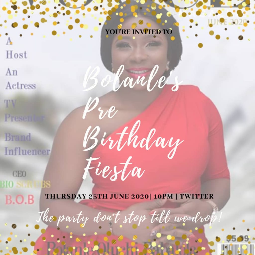 Queenandey2's tweet photo. getting ready for 26th don't forget tommorow Is the pre birthday party bolars make una go saloon get everything ready the Queen must be celebrated in style no dulling 💃🏼💃🏼
#26thForBolanle 
#FridayForbolanle
#Bolar https://t.co/MOhbNT7u71
