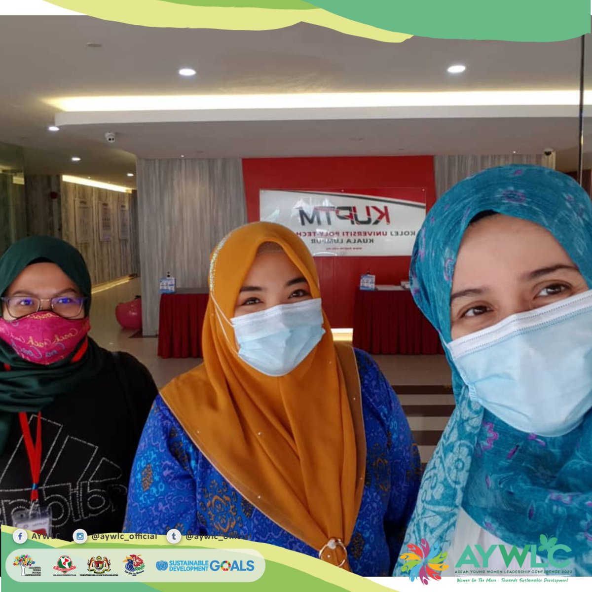 AYWLC_Official's tweet photo. 24 Jun 2020

Courtesy visit to Dr Sharifah Syahirah. They had a fruitful discussion and looking forward to re organize the conference that has been postponed due to Covid-19.

#AYWLC2020 #ASEAN #MYFaR #GPMSWP #WomenOnTheMove #SDG2030 https://t.co/O7InubGAwo