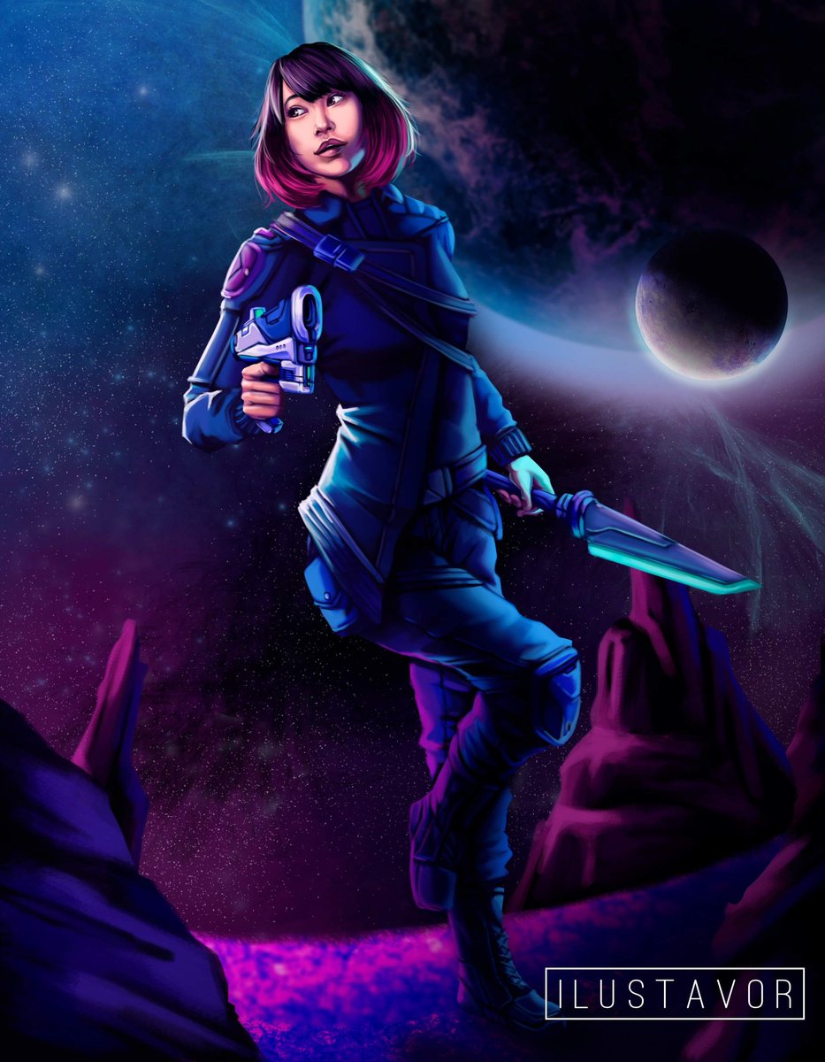 ilustavor's tweet photo. a conceptual art under a retrofuturistic concept that is about to start ..... 🚀🚀

@LiSA_OLiVE @wacom
#retrofuturism #retrofuturistico #ilustration #ilustracion #digitalart #conceptart #arteconceptual #scifi #scifiart #xlisa_olivex #LiSA https://t.co/p61d1RzQcQ
