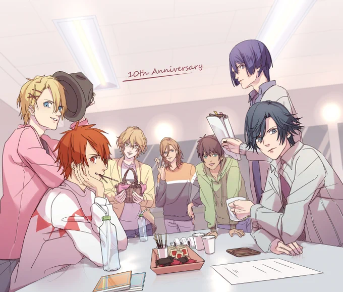 10年経った今も、ずっとそばにいてくれる人たち...ありがとう??
#utapri_10th_anniversary #うたプリ10歳 