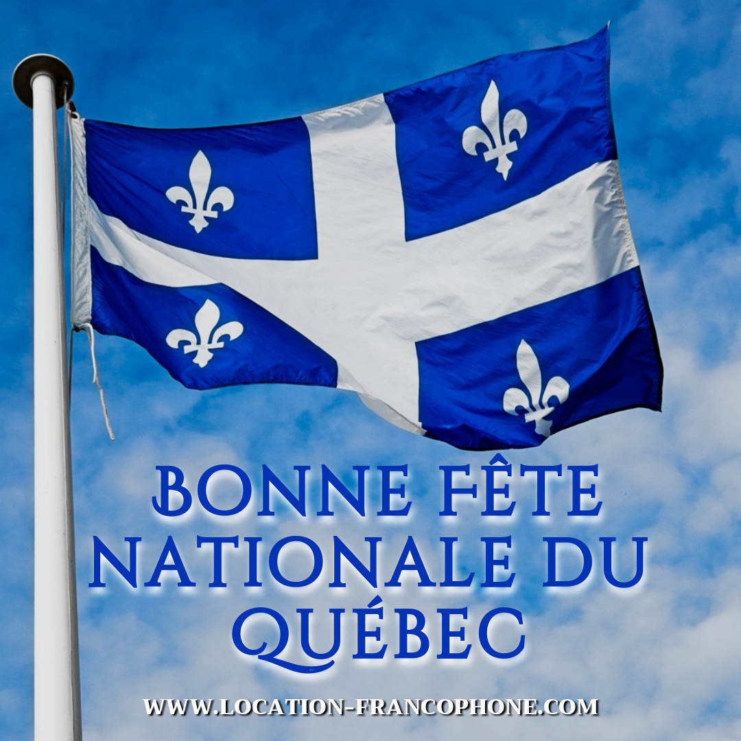 locafrancophone's tweet photo. Je suis Francophone et Location-Francophone vous souhaitent une bonne Fête nationale du Québec 💙⚜🎉
#fêtenationale #Stjeanbaptiste #Quebec https://t.co/BYyqNw0TSj