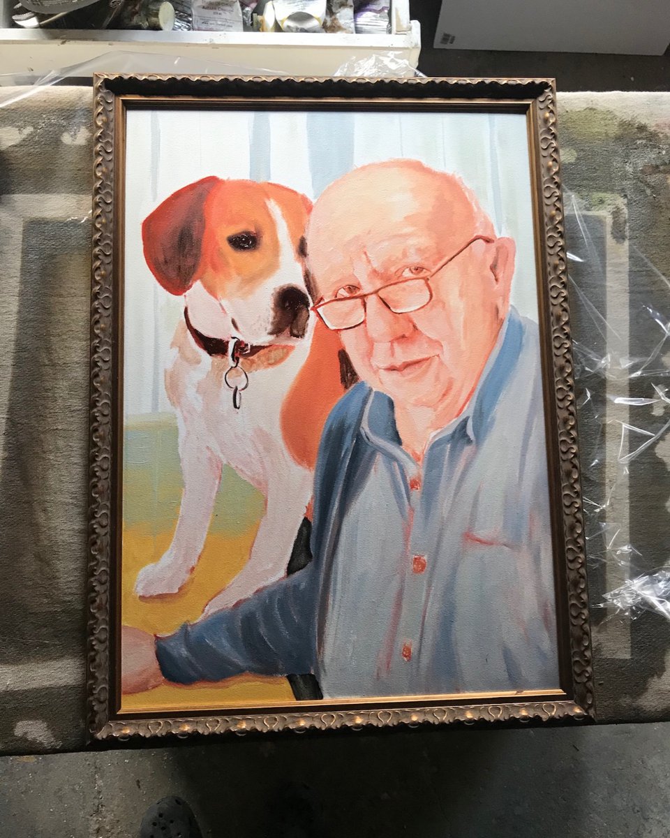 Scheinilles's tweet photo. I was glad to supply this frame with this piece. I think it completes it just right. https://t.co/tFl6DKbfG8