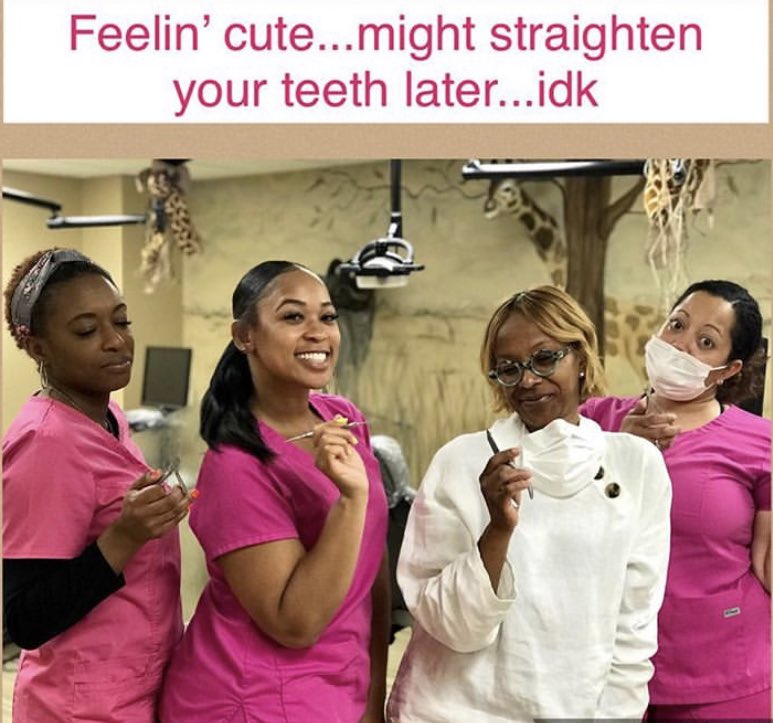 the_tayonce's tweet photo. 🚨Attention Indianapolis🚨                      My aunt is an orthodontist with her own private practice.                                 Samantha Jones Orthodontics🐘
Share to support black doctors https://t.co/R21VGvt556