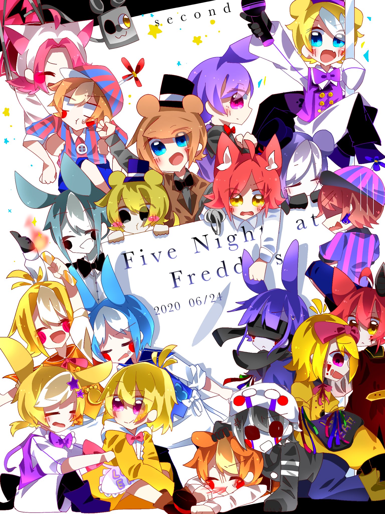 Saty (*´艸`*) on X: I believe Lolbit's gender is yes🙏 #FNAF #FNAF擬人化 / X