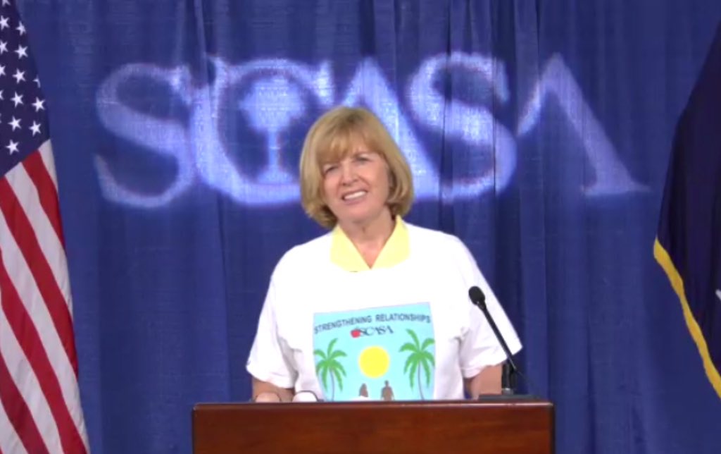 renewed_jenn's tweet image. I just love listening to our State Superintendent @Molly_Spearman!! She’s so personable and transparent!! She’s always supportive and understands education!! #Relationships #SCASAi3 #SCASA2020 #GCSD #APHudson