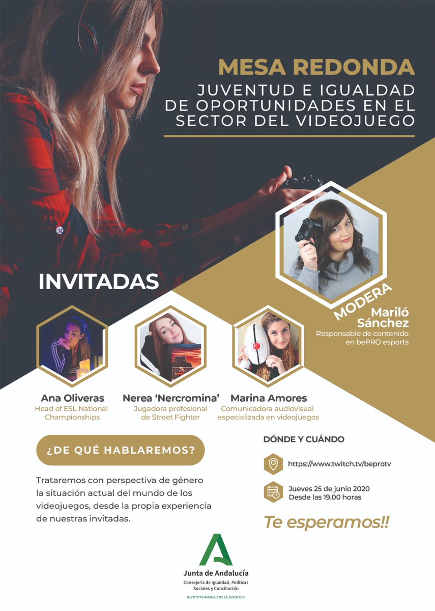 📅Mañana, a las 19:00

Estaremos en nuestro canal de twitch charlando con <a href="/anouc_cs/">aNouC</a> <a href="/nercromina/">Nercromina 金継ぎ 🎋</a> y <a href="/blissy/">Blissy➡️en Bluesky</a> sobre el papel de las mujeres en el mundo de los videojuegos, tanto dentro de ellos como en todo lo que los rodea. 

📺 twitch.tv/beprotv

¿Te lo vas a perder? 👀