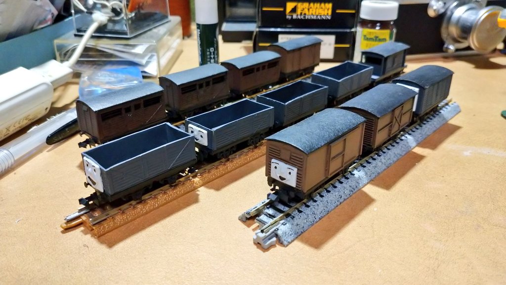 きかんしゃトーマス Nゲージ ベーシック アニーとクララベル