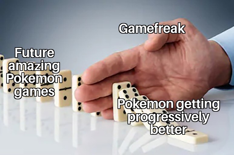 anonymousimd's tweet photo. @Pokemon The biggest takeaway from this is Gamefreak isn't making Pokemon Unite. Pokemon needs to bring back Quality > Profit in future games and stop scamming this fanbase. The future is bright without GamefrEAk.
#FixPokemon
#ReplaceGameFreak
#BringBackAlllMons https://t.co/U7A2weVFGD