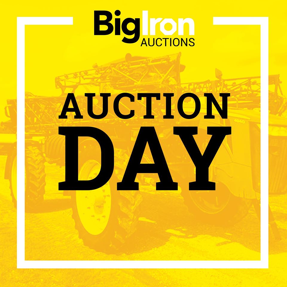BigIronAuctions's tweet photo. It's Auction Day! There are 1,360 on today's auction, visit https://t.co/NAQkfLok3a to place your bids now! #auction #auctionday #bid #equipment #machinery https://t.co/zbmBDv0ykL