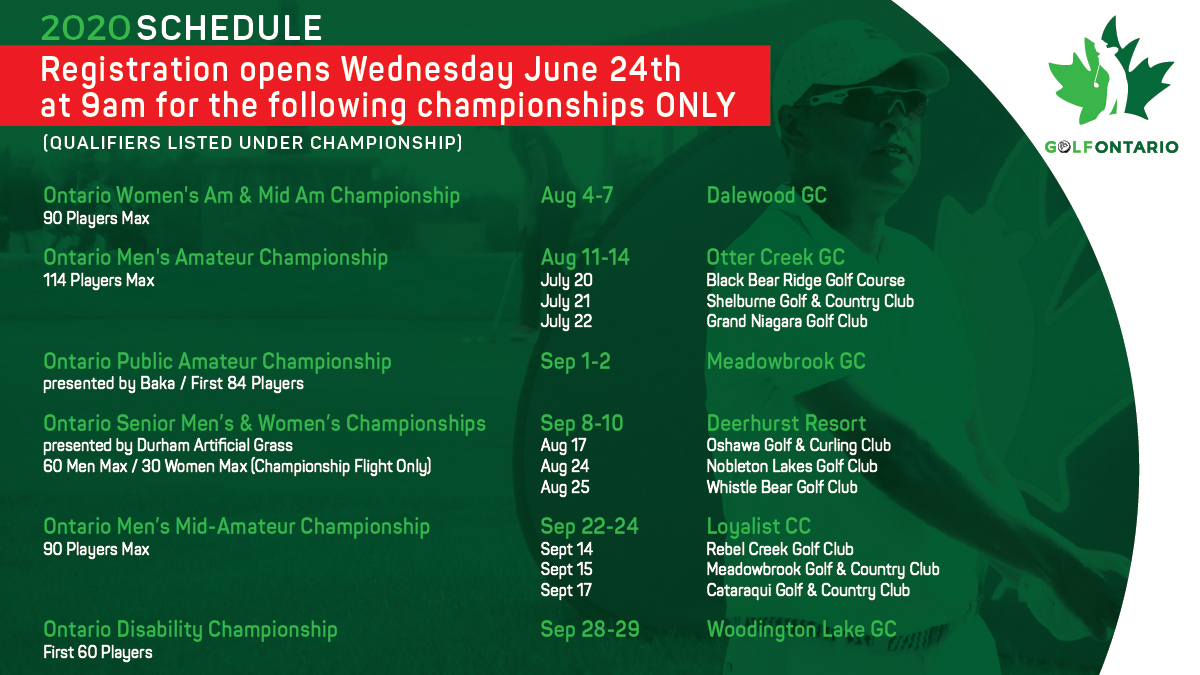 Registration is now open for the attached competitions. Register here >> gao.bluegolf.com/bluegolf/gao20…