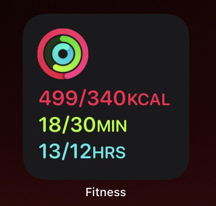 sg_jialin's tweet image. #Fitness widget in #iOS14DevBeta1 can’t update overtime.