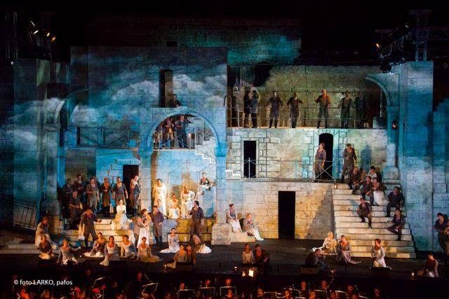 Hari pelaksanaan acara The Festival of Aphrodite tiba. Sebelum pergi, Pygmalion izin pamit pada Galathea dan mengecup keningnya. Pygmalion menuju ke pusat kota dan merayakan The Festival of Aphrodite bersama warga Cyprus lainnya. Menikmati hidangan malam yg lezat.