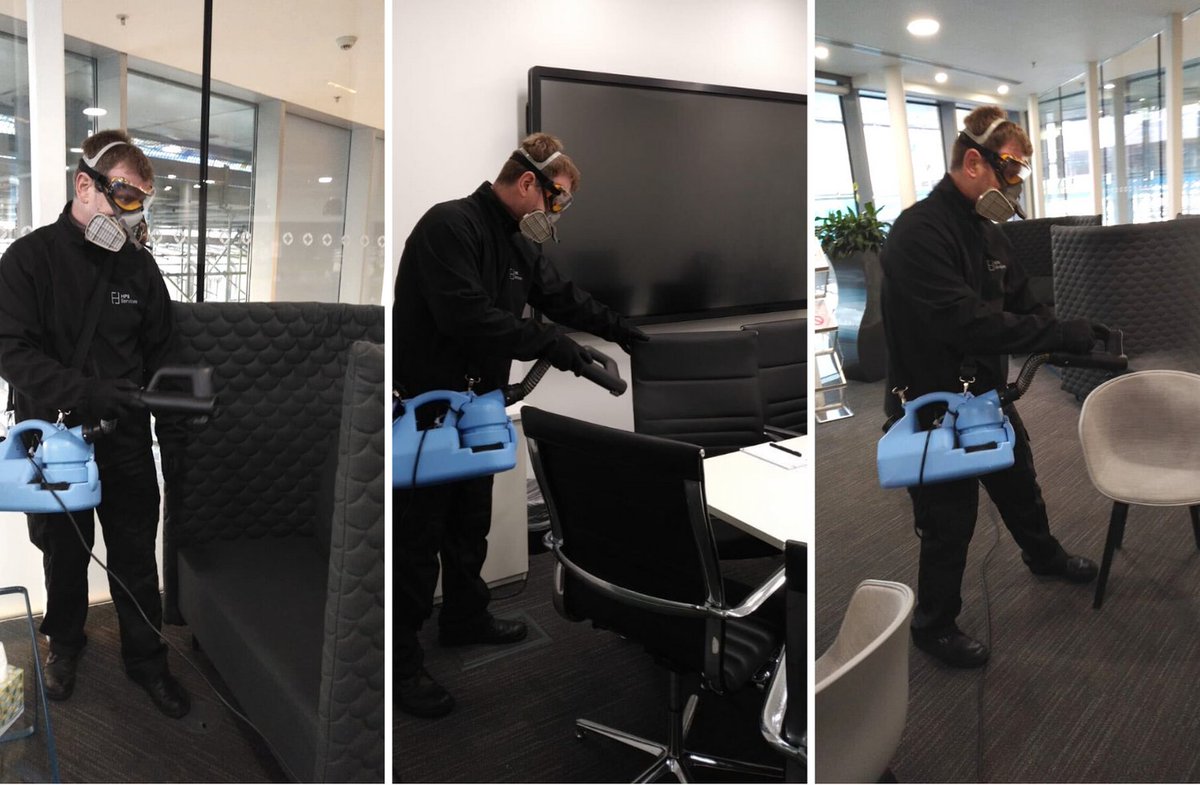 OregaOffices's tweet photo. Feel safe in your Orega workspace with our new surface treatment by HPS Services which provides 30 days of residual anti-microbial protection! Get in touch for more information!
#BehindTheScenes #AntiMicrobial #HPSProtected #Covid19 #OfficeSpace #Entrepreneur #WednesdayWisdom https://t.co/74N6nu2Nsu