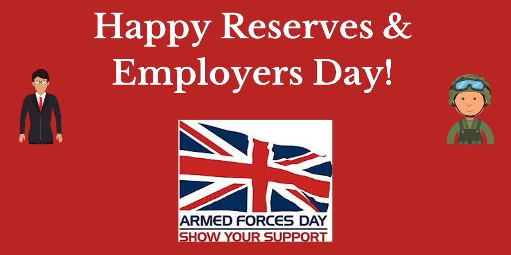 hrfca's tweet image. Today is Reserves and Employers Day of #ArmedForcesWeek! Look out for Reservist case studies to come! 

@DRM_Support
