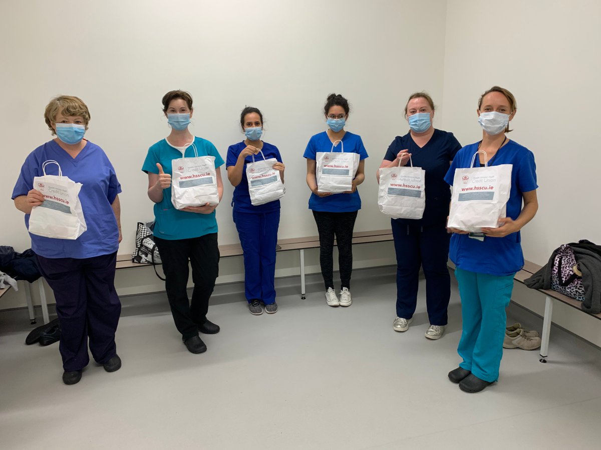 hsscu's tweet photo. We were delighted to supply the COVID-19 Testing Centre team with HSSCU gift bags to show our appreciation!

Thank you for everything you continue to do for us all ❤️

Here is a photo of some of the team who received their gifts on Saturday ☺️

#Healthcare #ThankYou #putsUfirst https://t.co/GySrGmXacm