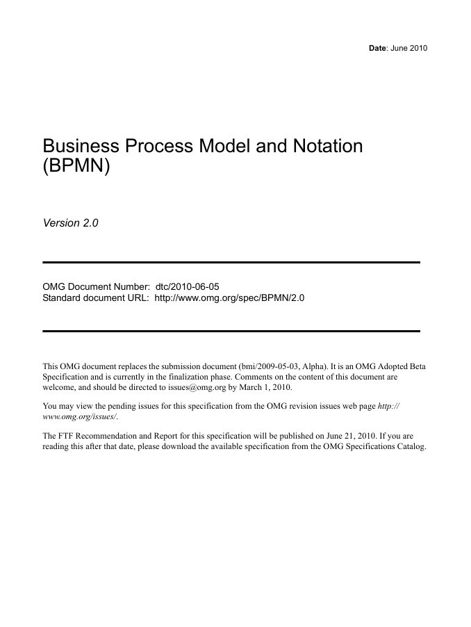 Happy Birthday #BPMN! Today 10 years ago, we finalized the BPMN 2.0 specification at the <a href="/ObjectMgmtGroup/">Object Management Group</a> and it still remains the most popular language for any service orchestration and human workflow. buff.ly/2OtwAgk
