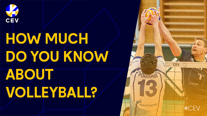 CEVolleyball's tweet photo. A "joust" is a battle that occurs at the top of the net when opposing players try to force the ball over. 🙌🏐🙌
#CEV #EuropeanVolleyball #DevelopYourPassion https://t.co/MkQEIND4fc